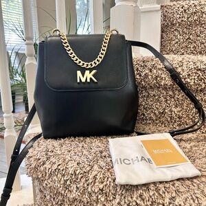 Mk crossbody bag leather